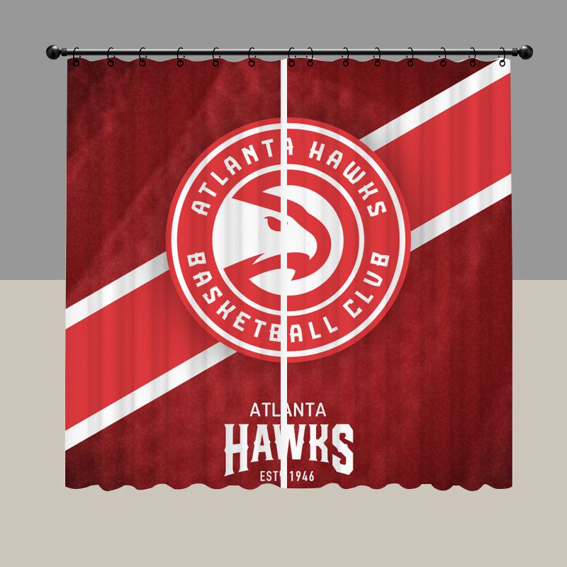 Atlanta Basketball Blackout Curtain