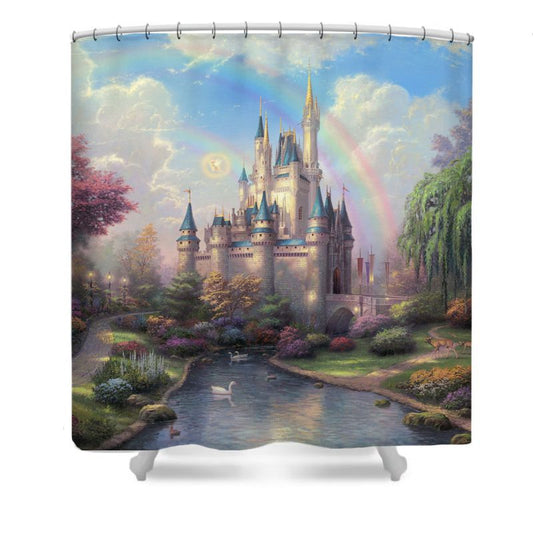 Cartoon Cinderella Shower Curtain