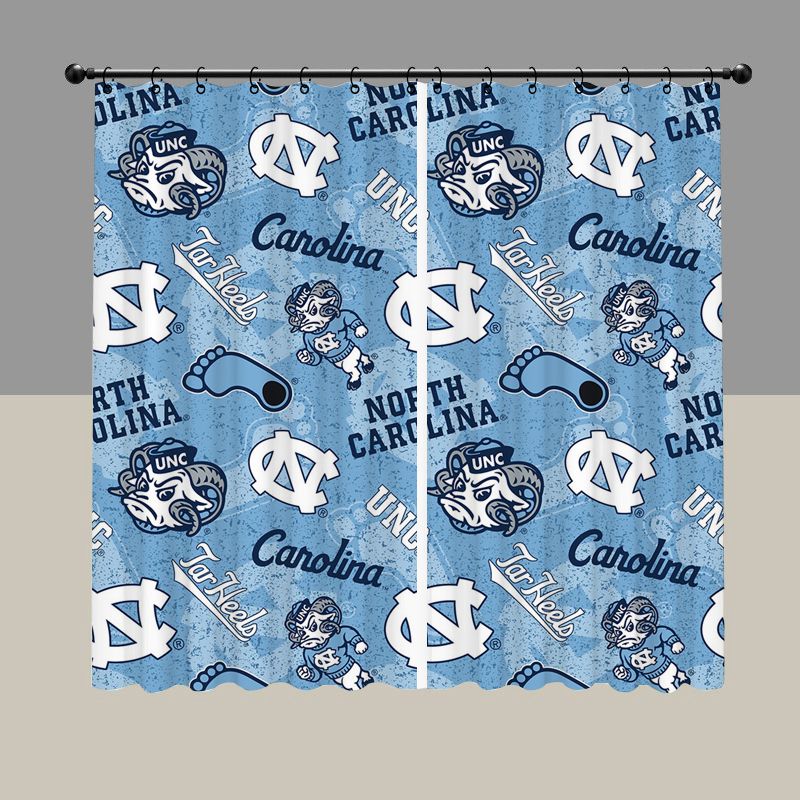 College North Carolina Sport Blackout Curtain