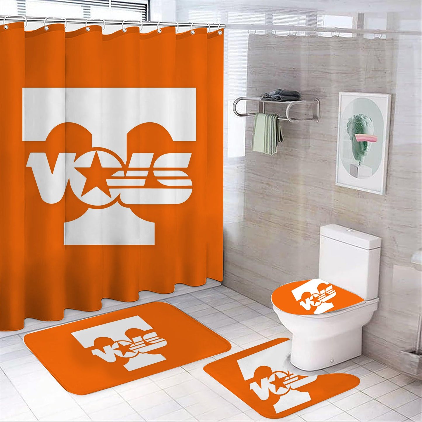 College Tennessee Shower Curtain