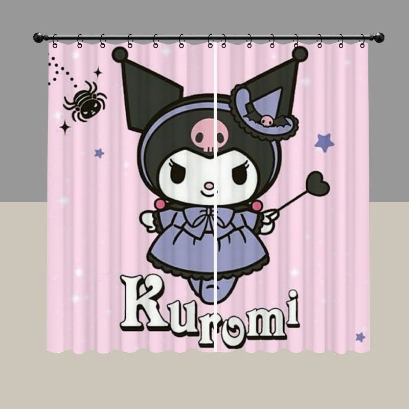 Cute Devil Rabbit Blackout Curtain
