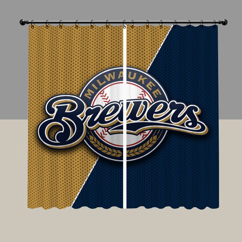 Milwaukee Baseball Blackout Curtain