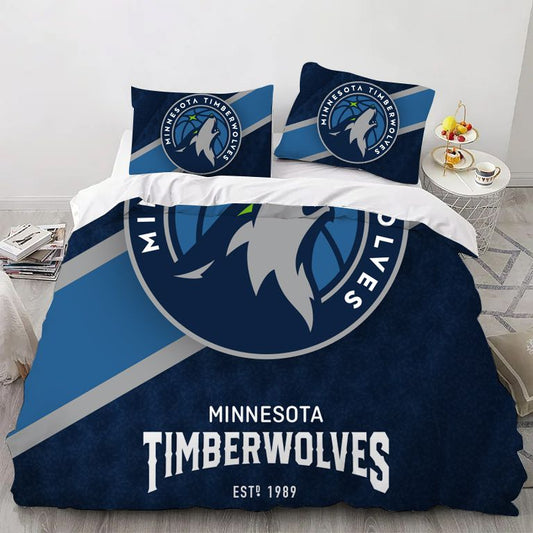 Minnesota Basketball Sport Bedding Set