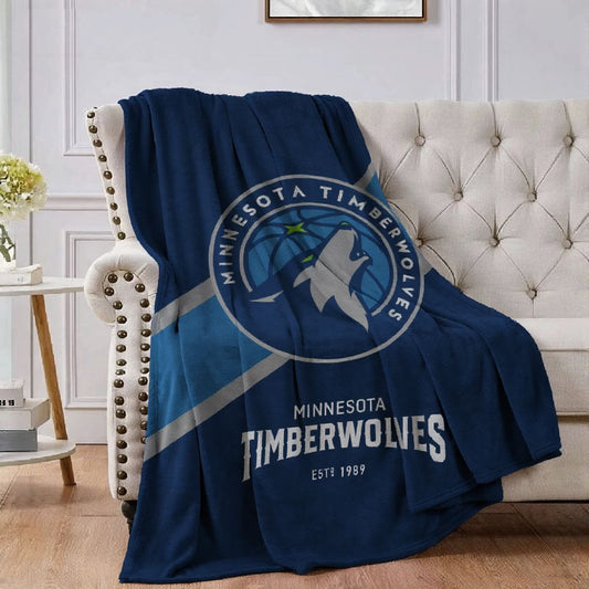 Minnesota Basketball Sport Throw Blanket