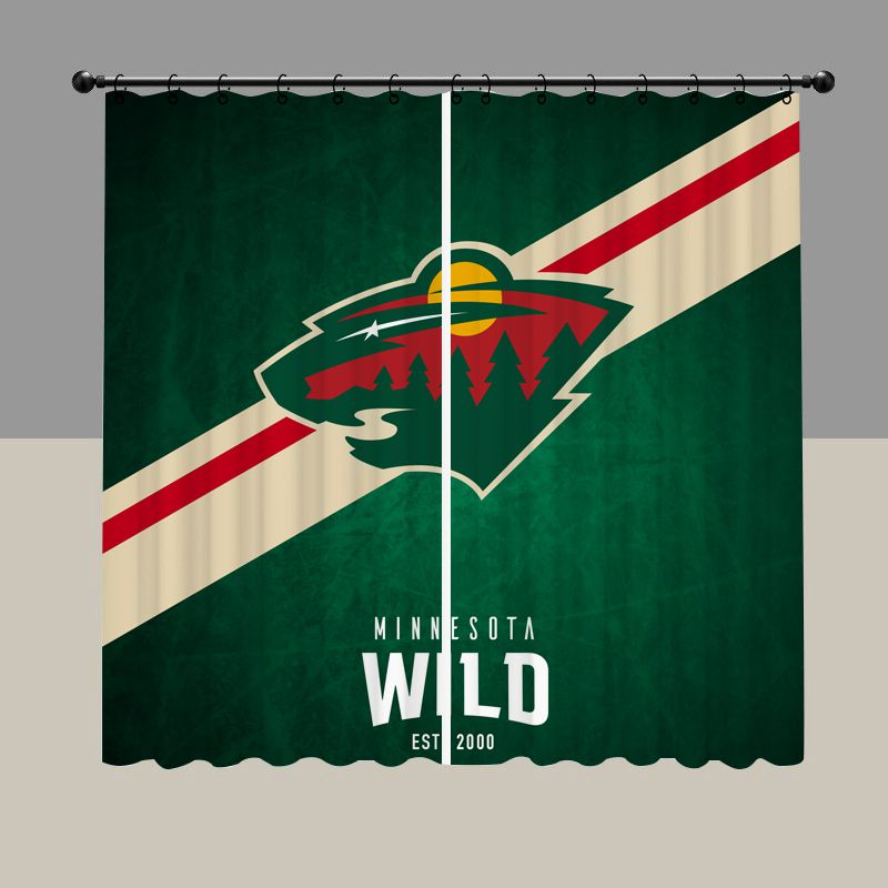Minnesota Hockey Blackout Curtain