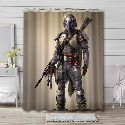 Boba Fett Shower Curtain