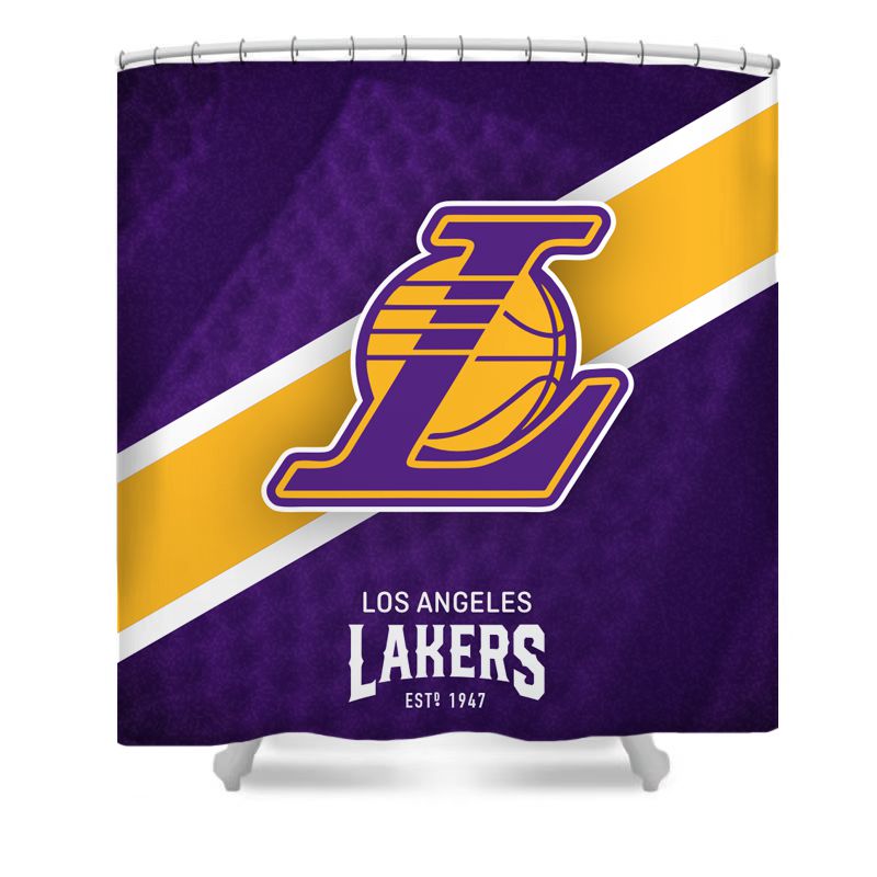 Basketball Sport Los Angeles Shower Curtain