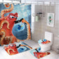 Cartoon Clown Fish Nemo Shower Curtain