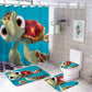 Cartoon Clown Fish Nemo Shower Curtain