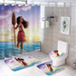 Cartoon Maui Movie Shower Curtain