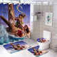Cartoon Maui Movie Shower Curtain