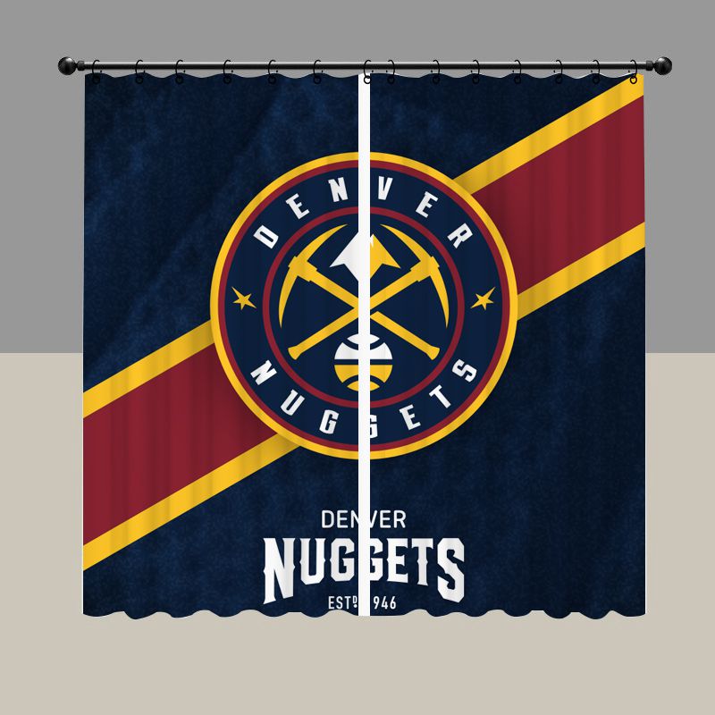 Denver Basketball Blackout Curtain