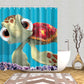 Cartoon Clown Fish Nemo Shower Curtain
