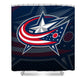 Ice Hockey Columbus Shower Curtain