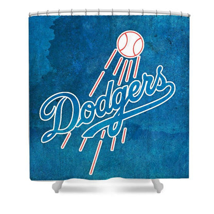 Los Angeles Baseball Shower Curtain