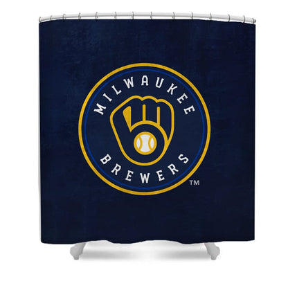 Milwaukee Baseball Shower Curtain