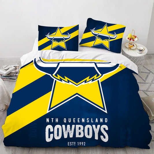 North Queensland Rugby Sport Bedding Set