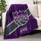 Sacramento Basketball Sport Throw Blanket