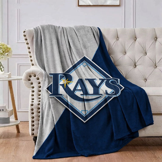 Tampa Bay Baseball Throw Blanket