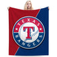 Texas Baseball Throw Blanket