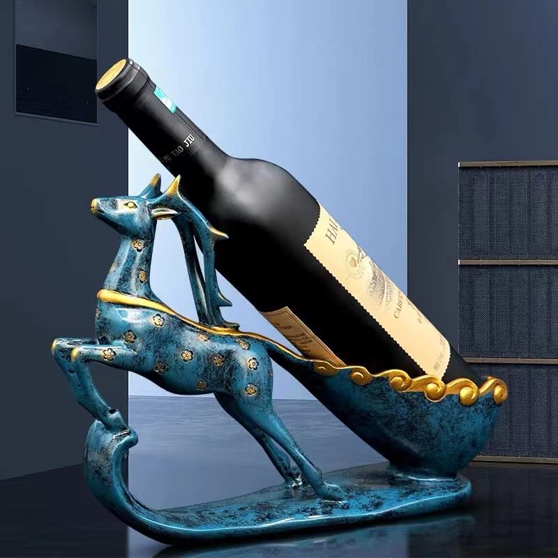 Running on Clouds Deer Wine Bottle Holder