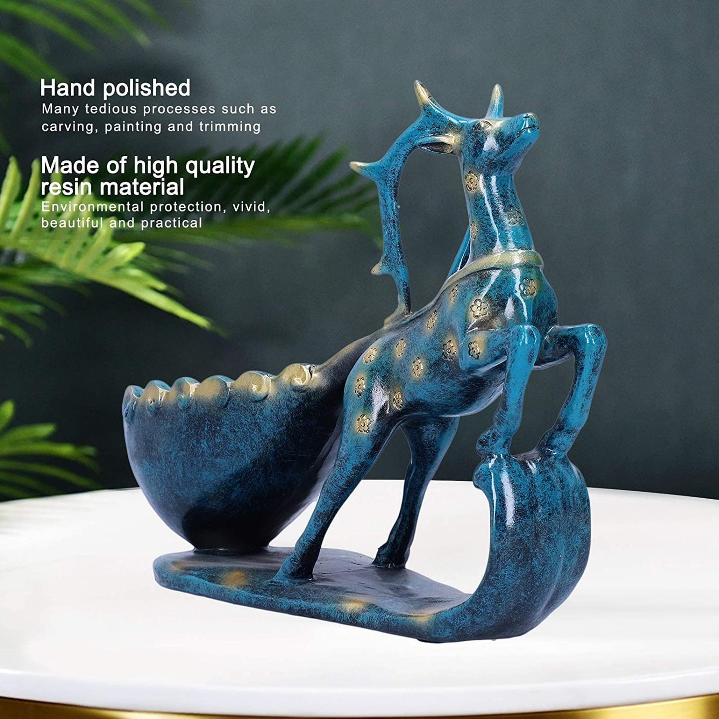 Running on Clouds Deer Wine Bottle Holder