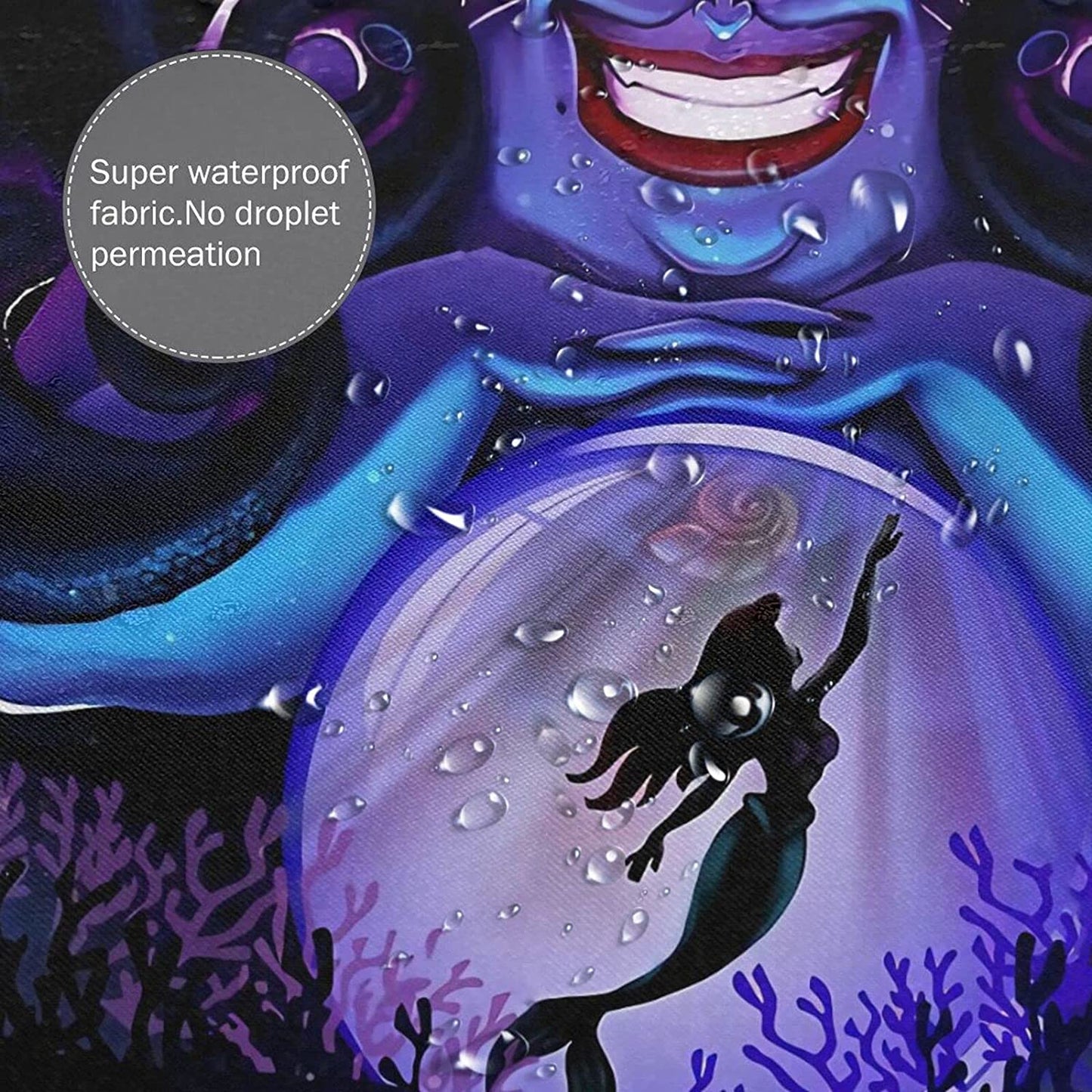 The Sea Witch Ursula Shower Curtain