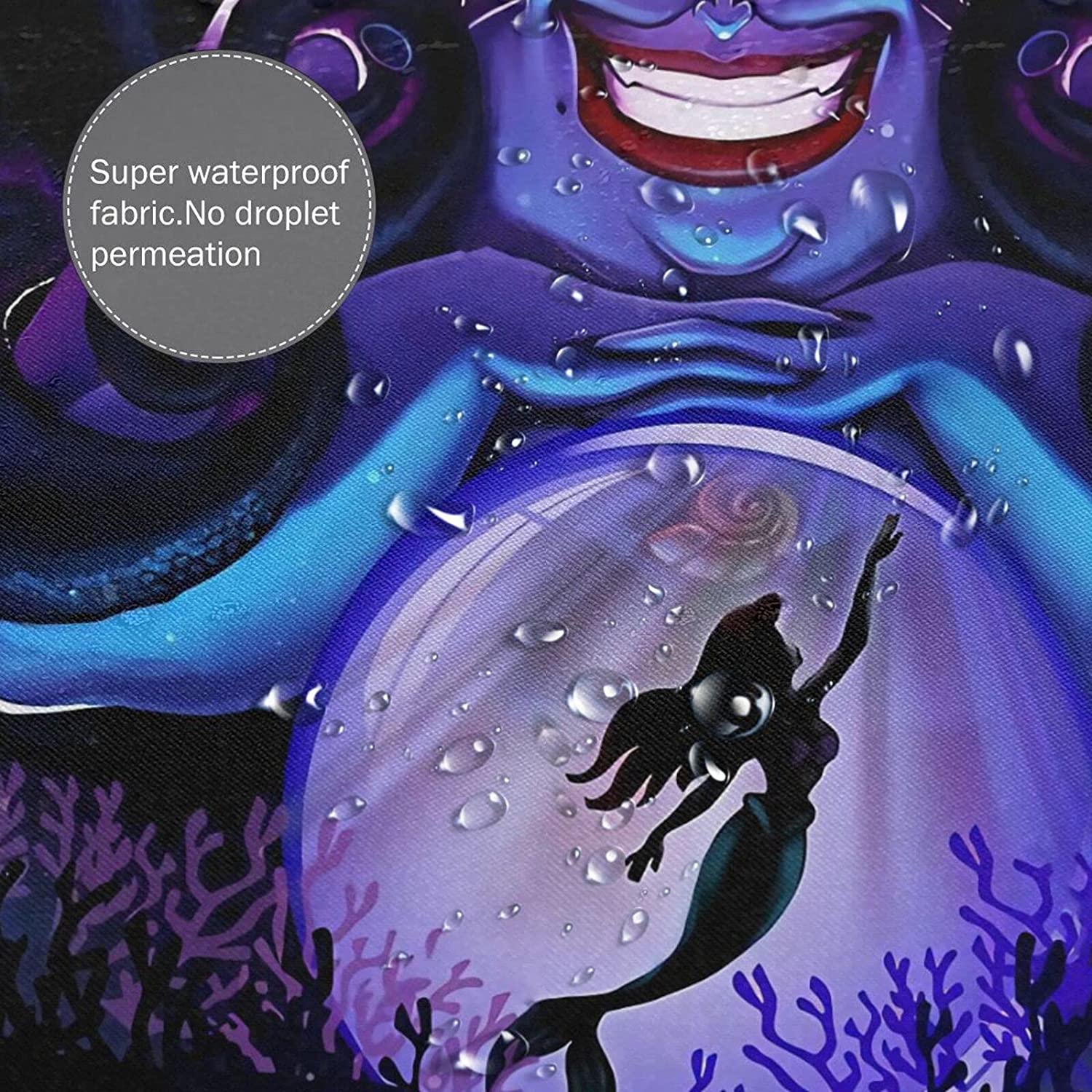 The Sea Witch Ursula Shower Curtain